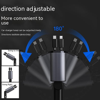 4 in 1 Fast Car Charger